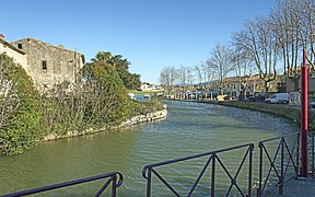 Canal du Midi in Trèbes