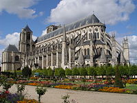 Cathedrale Saint-Etienne, Bourges, außen