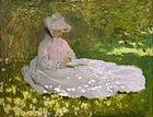 Springtime (1872) by Claude Monet.