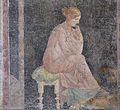 Image 26Fresco of a seated woman from Stabiae, 1st century AD (from Culture of ancient Rome)