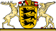 Großes Wappen des Landes Baden-Württembergs