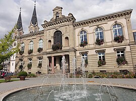 Town hall of Illkirch-Graffenstaden