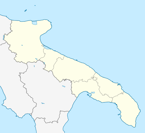 2016–17 Lega Pro is located in Apulia