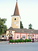 Townhall and church tower
