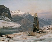 Winter at the Sognefjord (1827)
