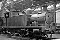 0-6-0T GWR 2198 (Ex-BP&GV No. 10) at Llanelly shed in 1958