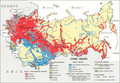 Soviet Union ethnic map (1970)