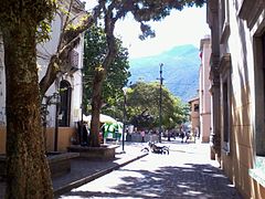 Colonial street in Mérida