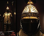 The Qianlong Emperor's military costume at the Musée de l'Armée