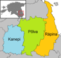 Municipalities of Põlva County