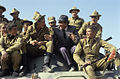 Image 6Soviet soldiers returning from Afghanistan. 20 October 1986, Kushka, Turkmenia. (from History of Turkmenistan)