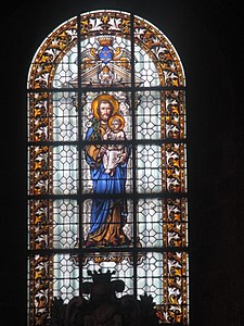 Saint Joseph holding infant Jesus (19th c.)