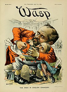 1891 cover of The Wasp