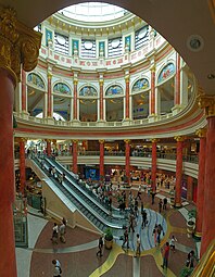Interior of the Trafford Centre, by Chapman Taylor and Leach Rhodes Walker, 1998[133]