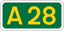 A28 road