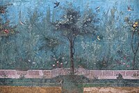 Villa of Livia garden fresco