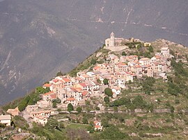 A general view of the village of Ilonse