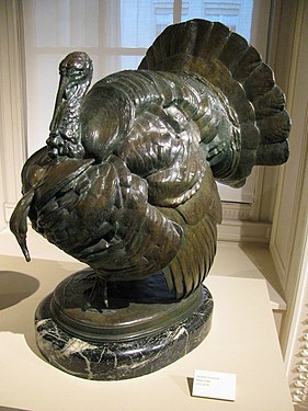 Turkey (bronze, ca. 1911)