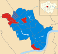 Westminster 2014 results map