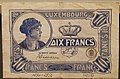10 Franc-Banknote, Serie 1924