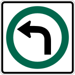 RB-14L Left turn required