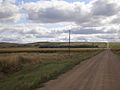Northern tip of Coteau des Prairies, as seen from 139th Ave SE near Havana, ND