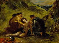 Eugène Delacroix, 1858, Los Angeles County Museum of Art
