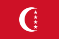 The flag of Anjouan