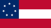 First flag with 7 stars (March 4 – May 18, 1861)
