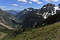 Glory Mountain (center) from Cascade Pass-Sahale Arm