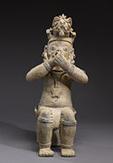 Jama-Coaque figurine, 300 BC-AD 800