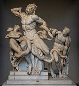 Laocoön and His Sons; early first century BC; marble; height: 2.4 m; Vatican Museums (Vatican City)