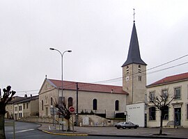 The church in Maizières