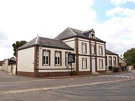 The town hall in Marcilly-la-Campagne