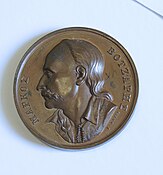 A medal depicting Markos Botsaris