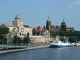 Szczecin as seen from the Oder River
