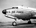 President Truman signed the National Security Act of 1947 on board this VC-54C Presidential transport, the first aircraft used for the role of Air Force One.