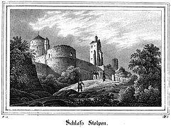 Ansicht von Nordosten (1836)