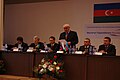 The state event. Academician Ramiz Mehdiyev, former Minister of Education Misir Mardanov, former Chairman of the State Duma of the Russian Federation Sergey Naryshkin, former Minister of Education and Science of the Russian Federation Andrey Fursenko.