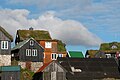 Image 12Traditional Faroese houses with turf roof in Reyni, Tórshavn. Most people build larger houses now and with other types of roofs, but the turf roof is still popular in some places. (from Culture of the Faroe Islands)