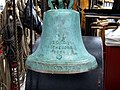 The ship's bell, cast to resemble the ship's bell on the East Indiaman "Enigheten"