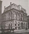 The fourth courthouse located on Seneca Street built in 1875