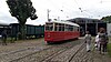 Triebwagen 2970 Fährt auf der Strecke des Museumsbahnhofs Schönberger Strand seine Runden