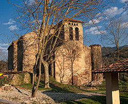 St. Julian's church, Vallfogona (12-18th century)