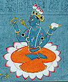 Image 57Vishnu with his Panchajanya (from List of mythological objects)