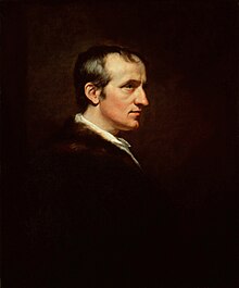 Portrait painting of William Godwin