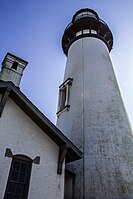 The Yaquina Head Lighthouse near Newport, OR.