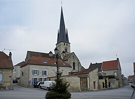 The church in Chamery