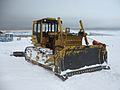 ChTZ B10M bulldozer at Mirny Station (Antarctica)
