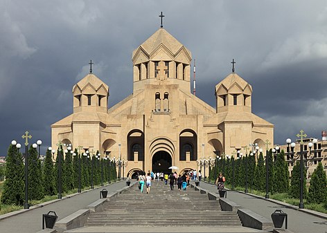 Saint Gregory the Illuminator Cathedral, Yerevan (created by Halavar; nominated by EtienneDolet)